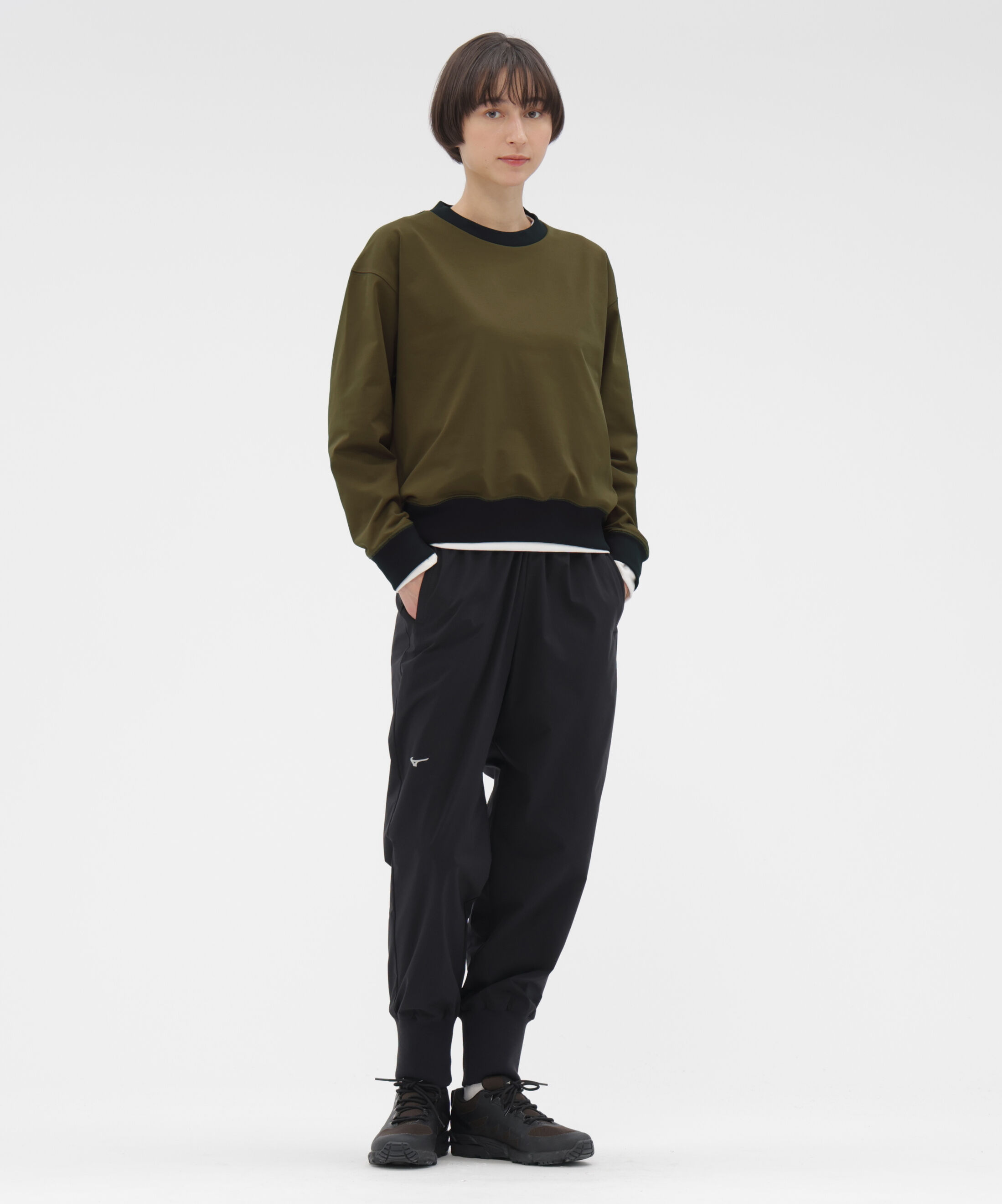  「STRETCH POLYESTER TROUSERS」|その他|