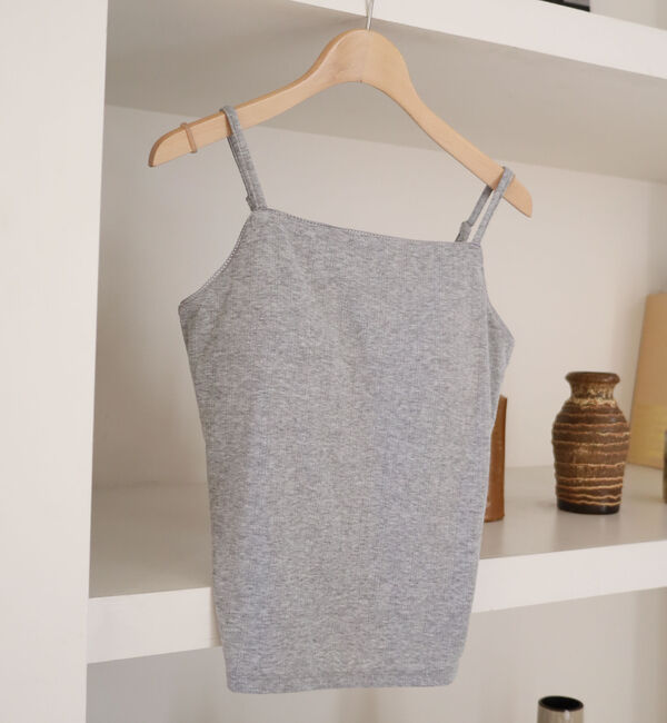 archives「カップ付きハリヌキカットキャミソール」|キャミソール|GRAY