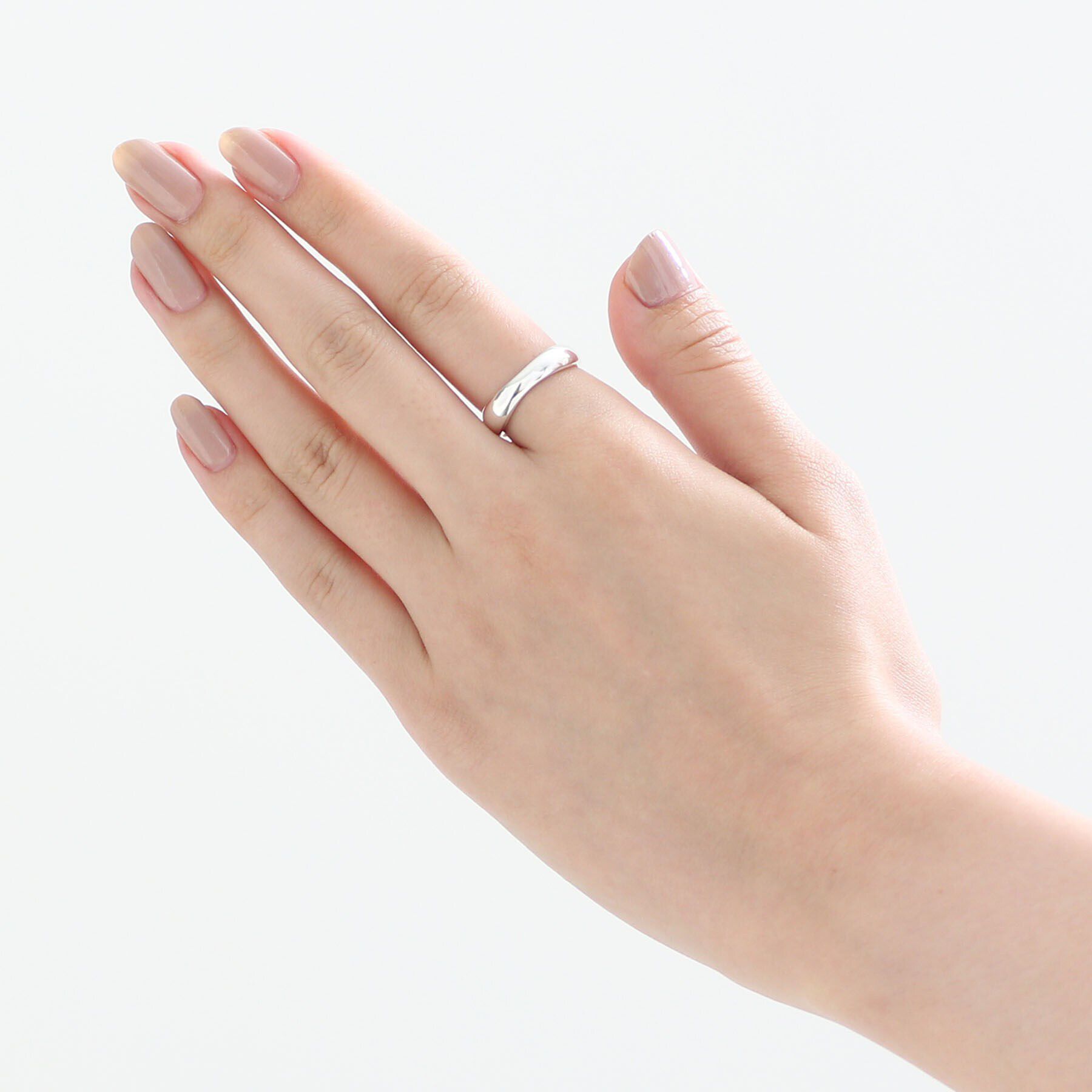 COCOSHNIK ONKITSCH「シルバー ニュアンスリングM」|リング|