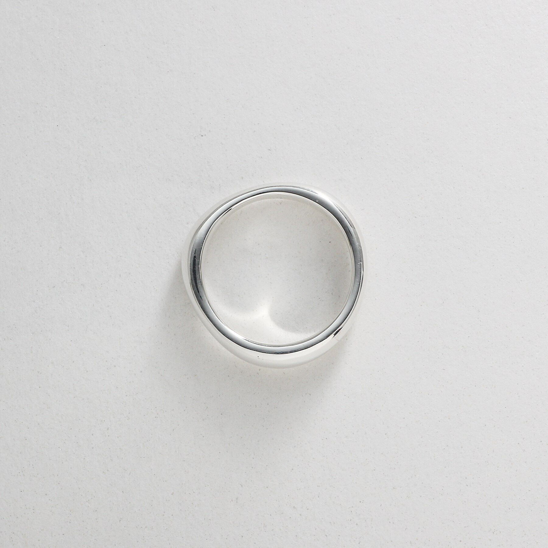 COCOSHNIK ONKITSCH「シルバー ニュアンスリングM」|リング|