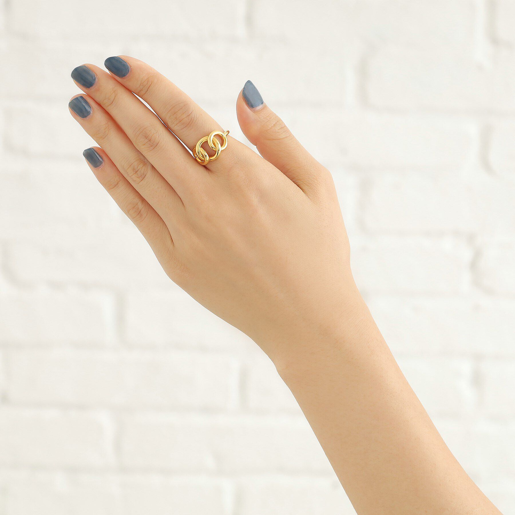 COCOSHNIK ONKITSCH「シルバー ラインリング トリプルサークル GP」|リング|