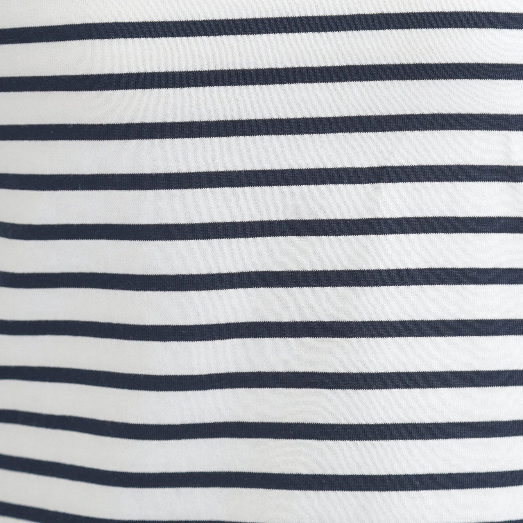 SHOO･LA･RUE「【S-LL/洗濯機可】着こなしいろいろ 首元すっきりボートネック ボーダーロンT」|Tシャツ・カットソー|