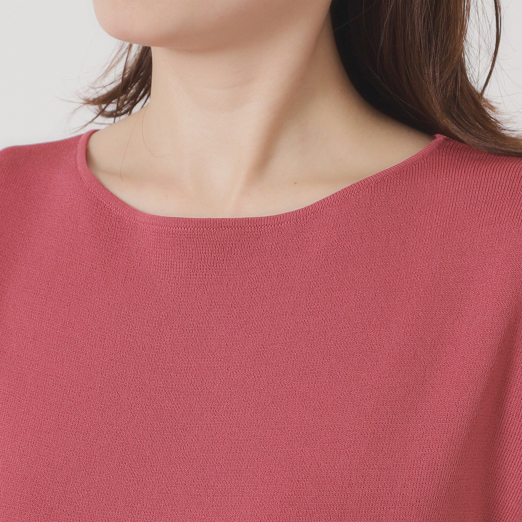 ITS&rsquo;DEMO「【接触冷感／手洗い可】フレンチスリーブニット」|ニット・セーター|