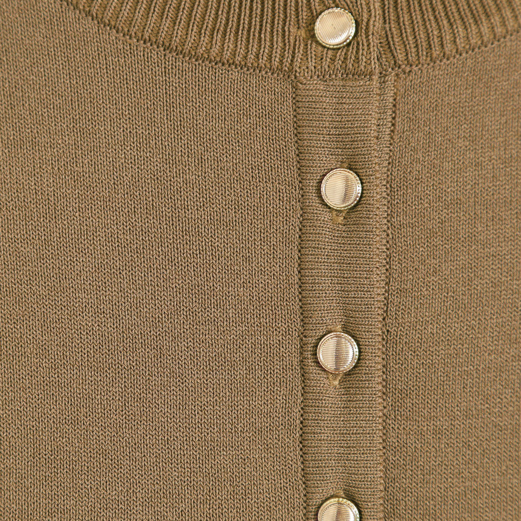 ITS&rsquo;DEMO「【縮みに強い／洗濯機OK】ヘンリーネックニットワンピース」|ワンピース|