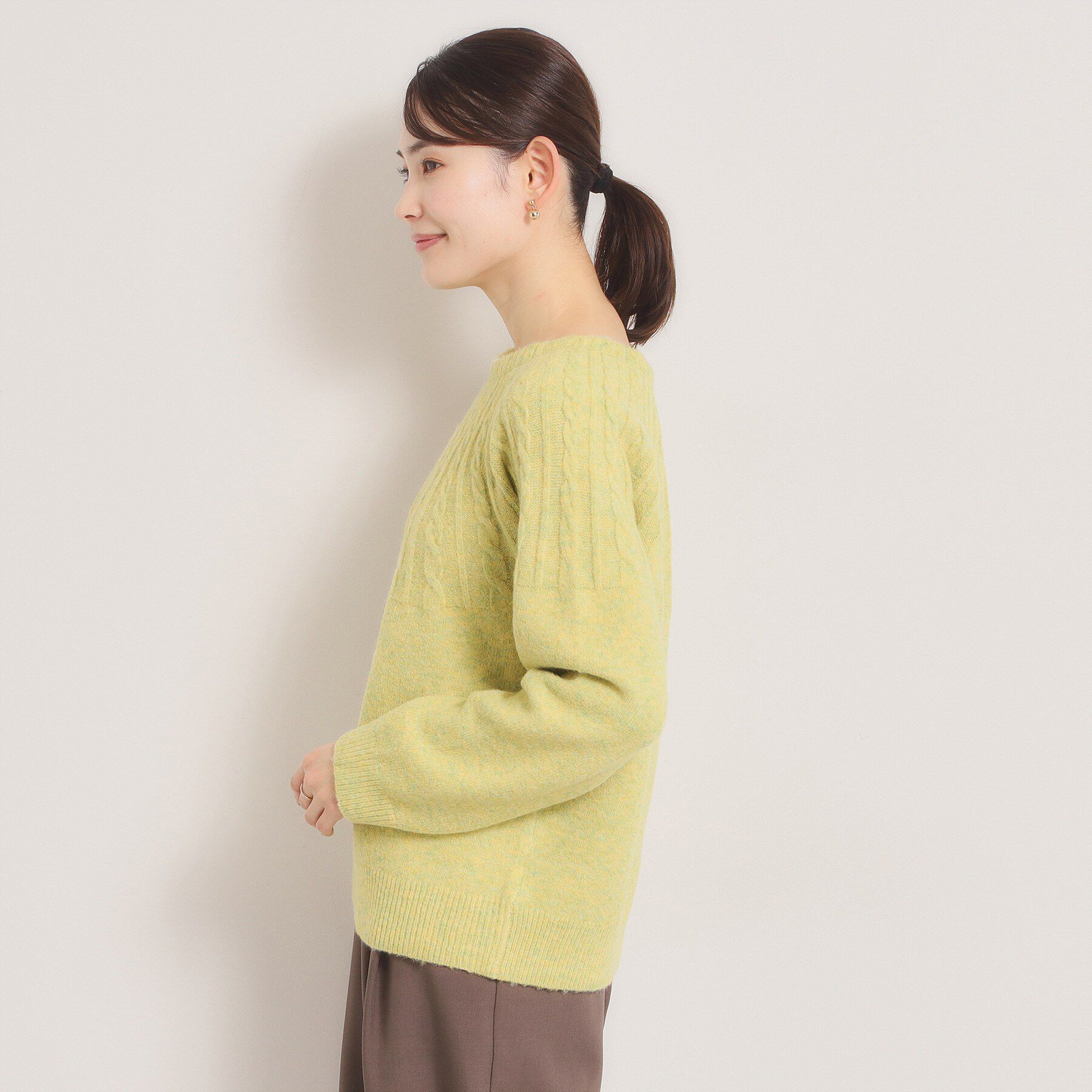 ITS&rsquo;DEMO「【手洗い可】求心柄ニット」|ニット・セーター|