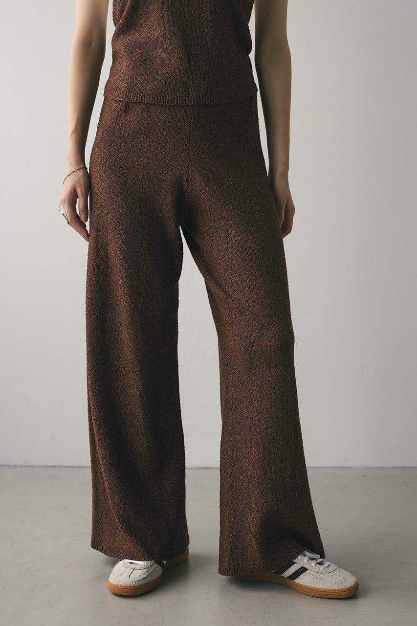 STYLEMIXER「リラックスパイルニットパンツ」|その他|BRN
