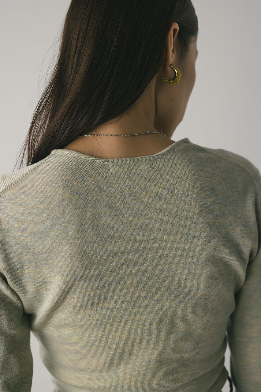 STYLEMIXER「マルチWAYストリングショートニット」|ニット・セーター|