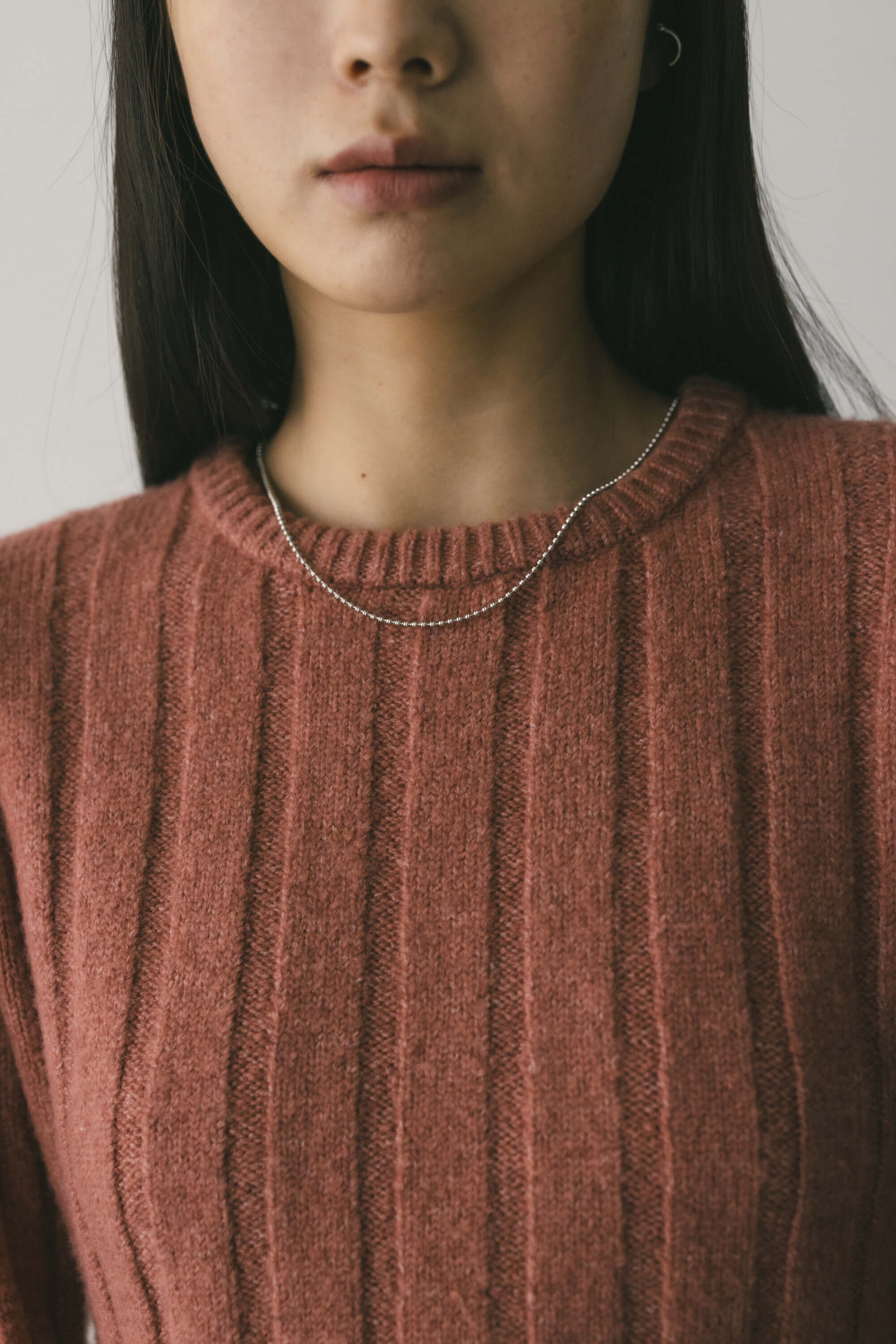 STYLEMIXER「バックリボンリブニット」|ニット・セーター|