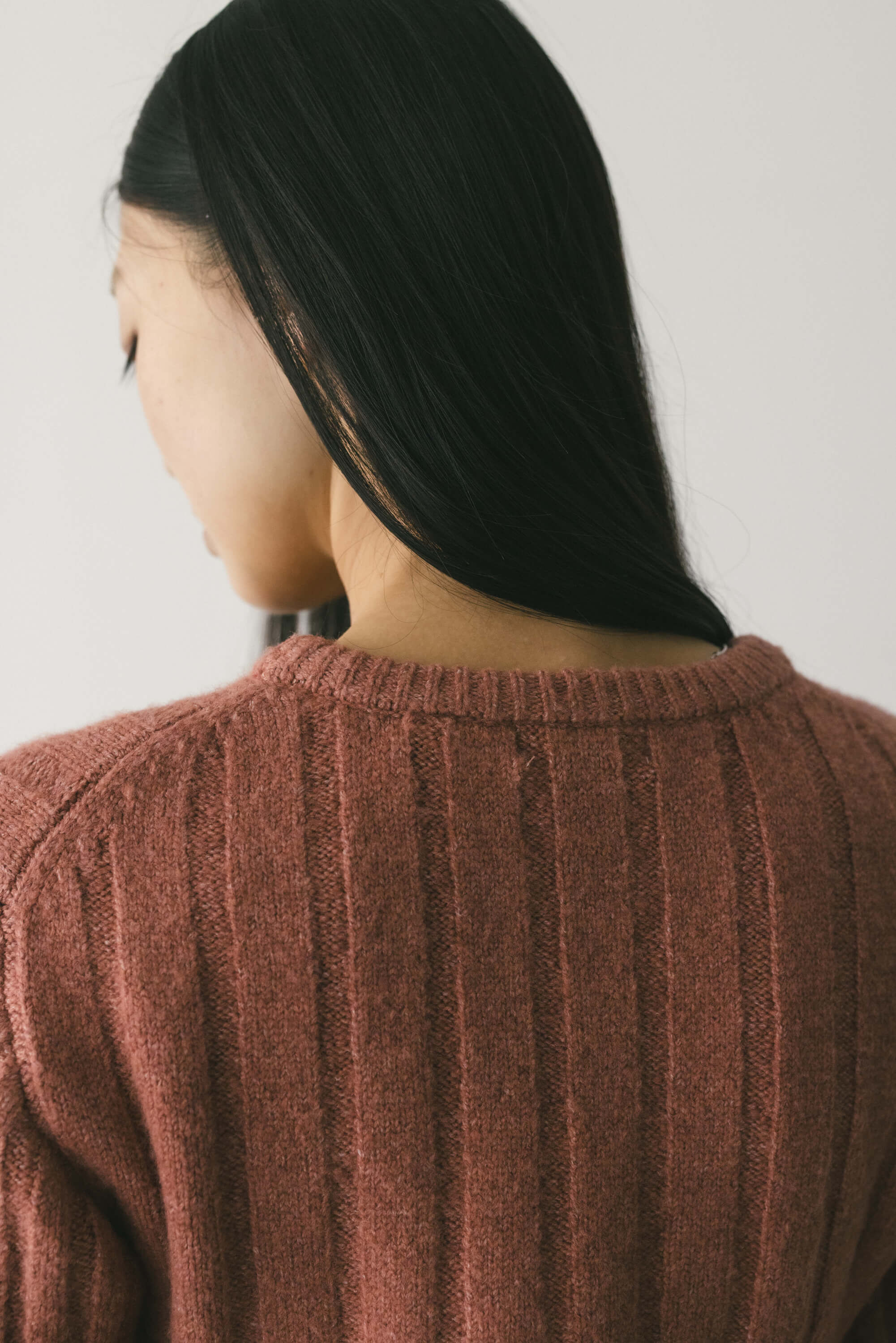 STYLEMIXER「バックリボンリブニット」|ニット・セーター|