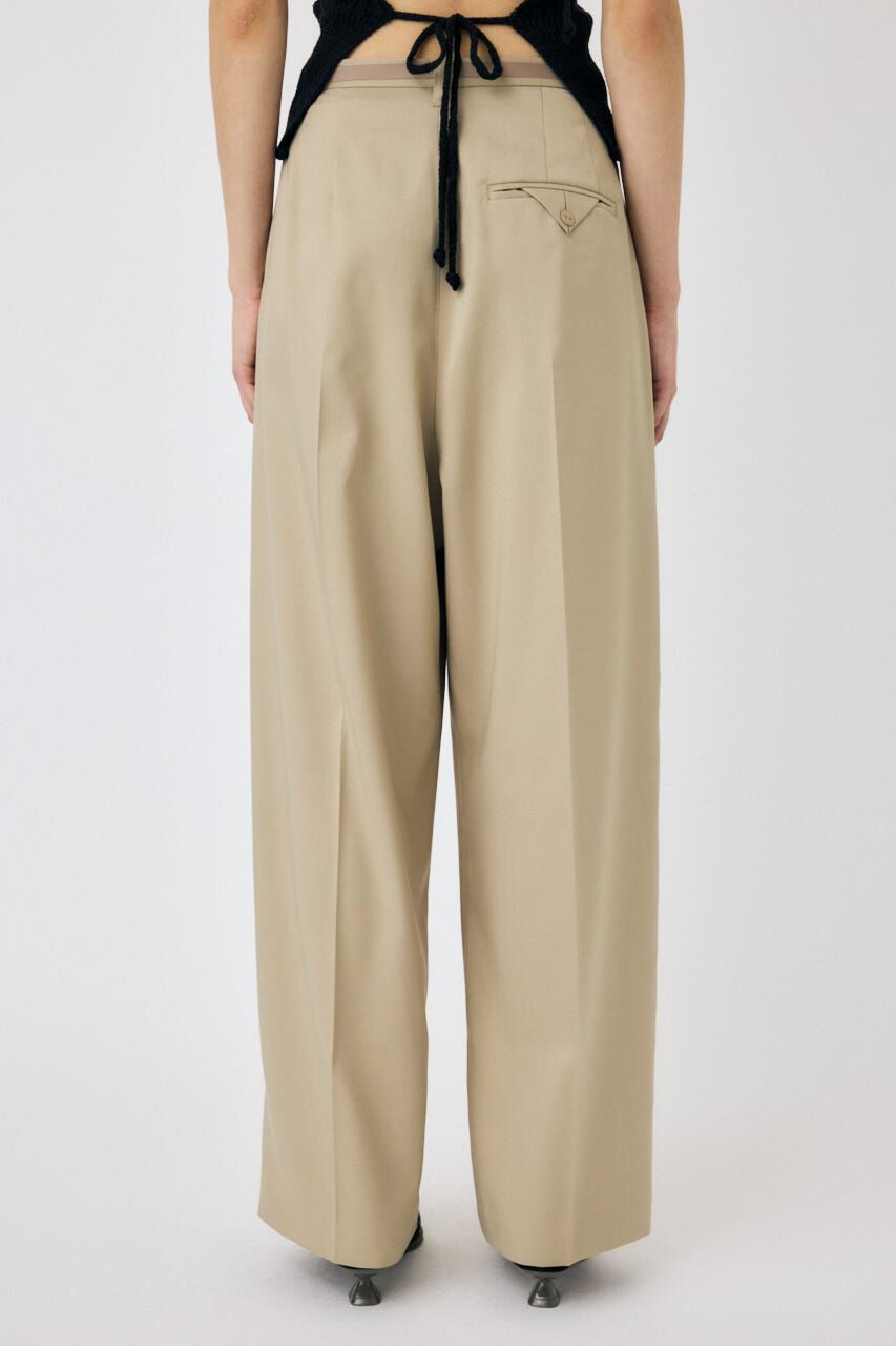 MOUSSY「TUCK トラウザーズ」|その他|