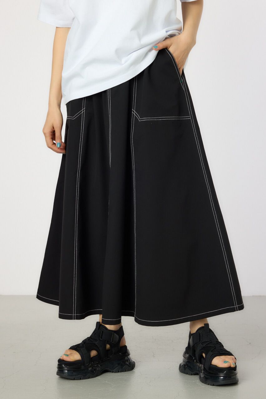 RODEO CROWNS「ストレッチステッチフレアスカート」|スカート|