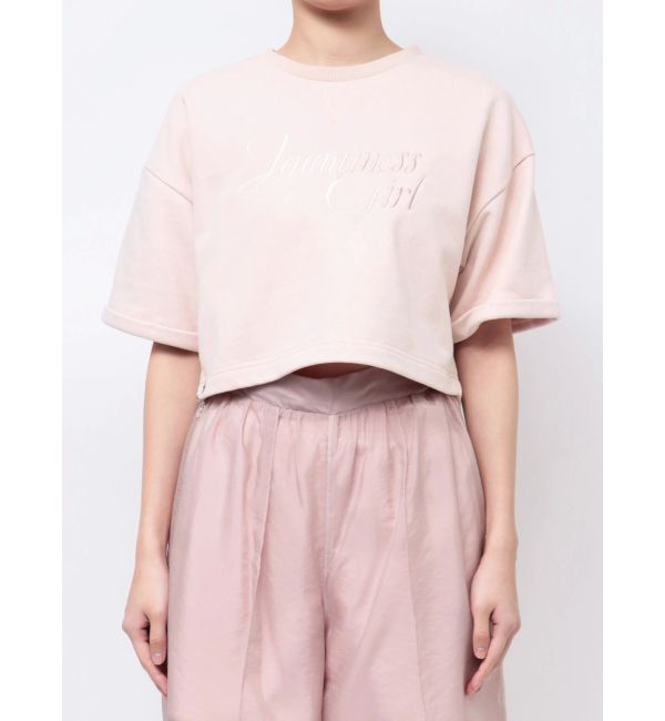 CALNAMUR「GRADATION LOGO HALF SLEEVE SWEAT/グラデーションロゴハーフスリーブスウェット」|Tシャツ・カットソー|