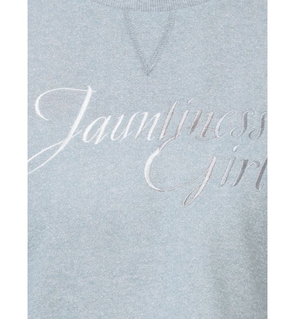 CALNAMUR「GRADATION LOGO HALF SLEEVE SWEAT/グラデーションロゴハーフスリーブスウェット」|Tシャツ・カットソー|