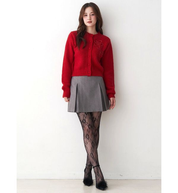 CALNAMUR「ニットエンブロイダリーカーディガン」|ニット・セーター|