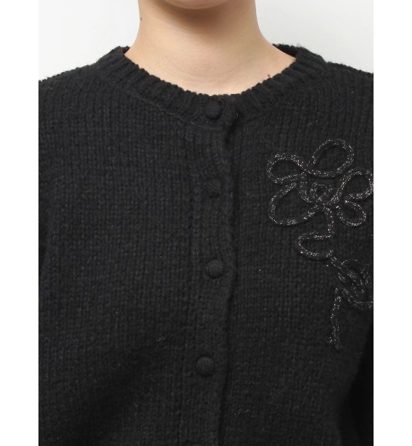 CALNAMUR「ニットエンブロイダリーカーディガン」|ニット・セーター|