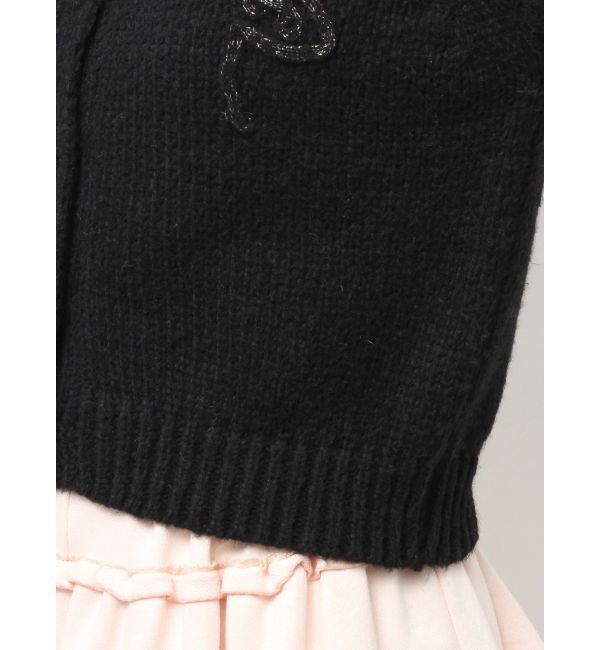 CALNAMUR「ニットエンブロイダリーカーディガン」|ニット・セーター|