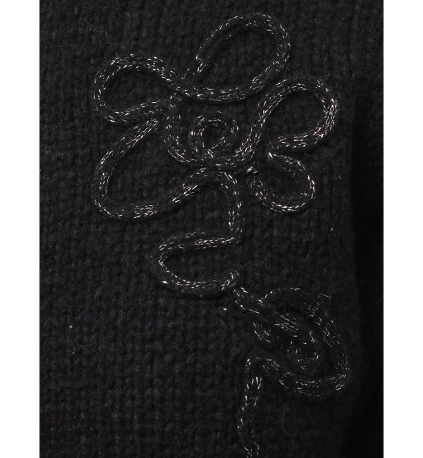 CALNAMUR「ニットエンブロイダリーカーディガン」|ニット・セーター|