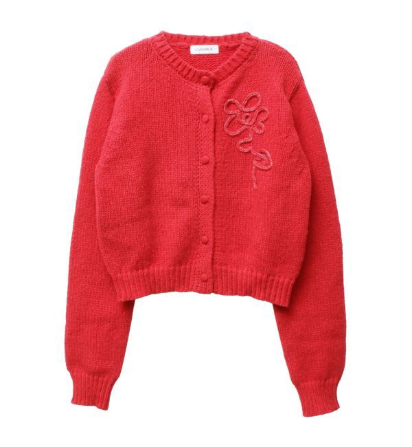 CALNAMUR「ニットエンブロイダリーカーディガン」|ニット・セーター|