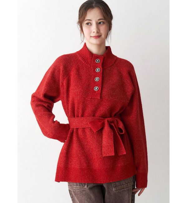 CALNAMUR「マルチウェイリボンニット」|ニット・セーター|