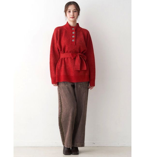 CALNAMUR「マルチウェイリボンニット」|ニット・セーター|