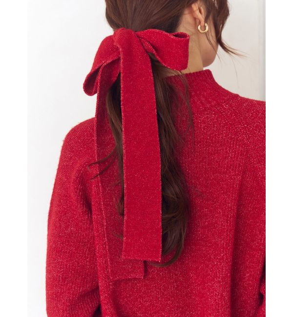 CALNAMUR「マルチウェイリボンニット」|ニット・セーター|