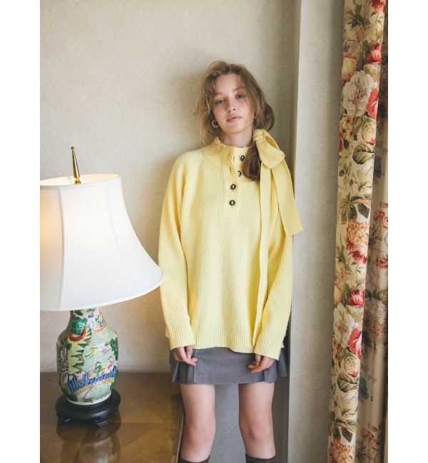 CALNAMUR「マルチウェイリボンニット」|ニット・セーター|