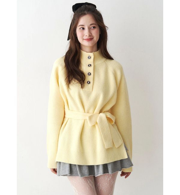 CALNAMUR「マルチウェイリボンニット」|ニット・セーター|