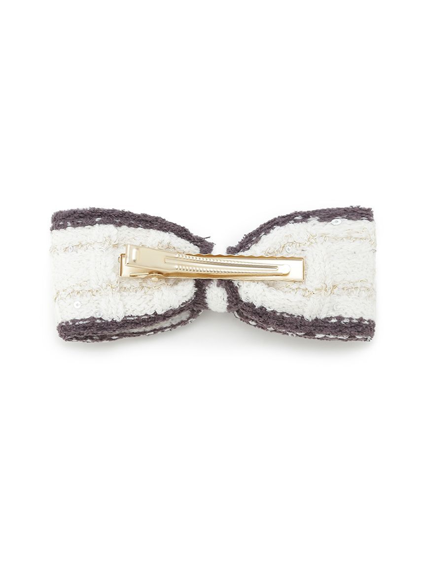 SNIDEL HOME「ラメニットリボンピン」|その他|