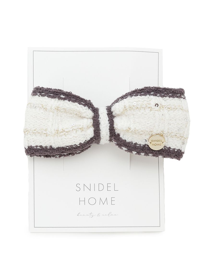 SNIDEL HOME「ラメニットリボンピン」|その他|