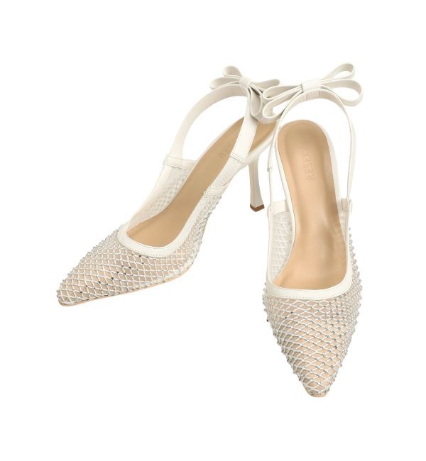 RESEXXY「リボンポイントシアーミュール」|パンプス|