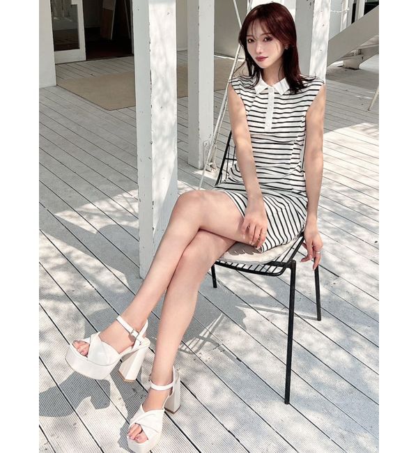 RESEXXY「ツイスト厚底サンダル」|サンダル|