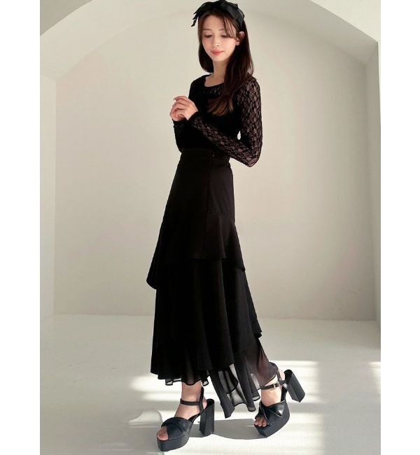 RESEXXY「ツイスト厚底サンダル」|サンダル|