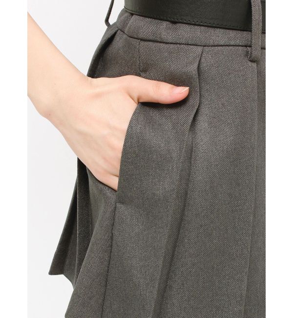 RESEXXY「ローウエストベルトプリーツミニスカート」|スカート|