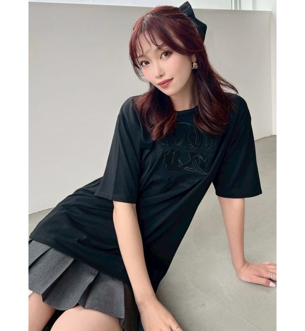 RESEXXY「エンブロイダリーロゴTシャツ」|Tシャツ・カットソー|