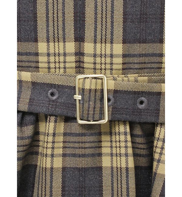 RESEXXY「バルーンスリーブチェックワンピース」|ワンピース|