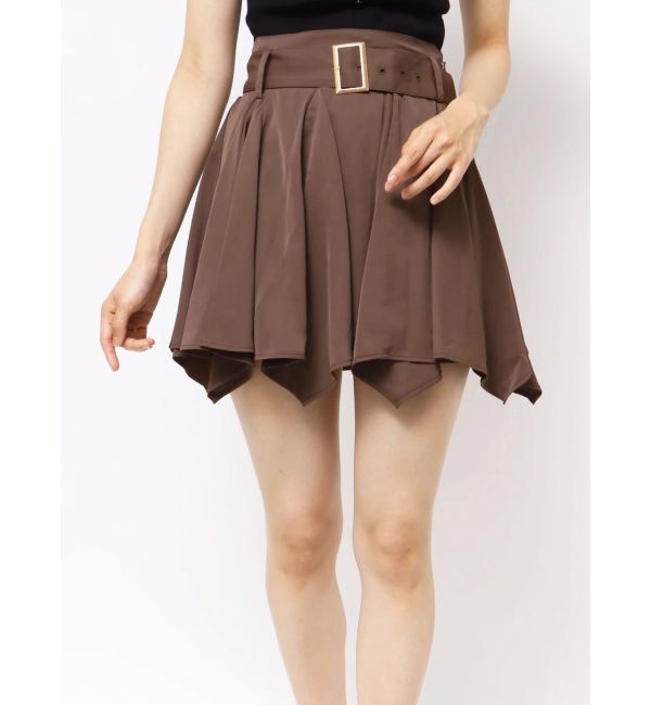 RESEXXY「ランダムヘムラッフルミニスカート」|スカート|