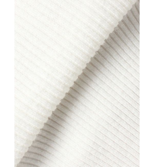 RESEXXY「フェイクファーオフショルニットトップス」|ニット・セーター|