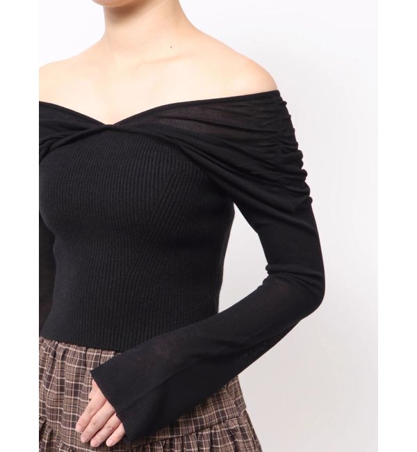 RESEXXY「2WAYオフショルニットトップス」|ニット・セーター|