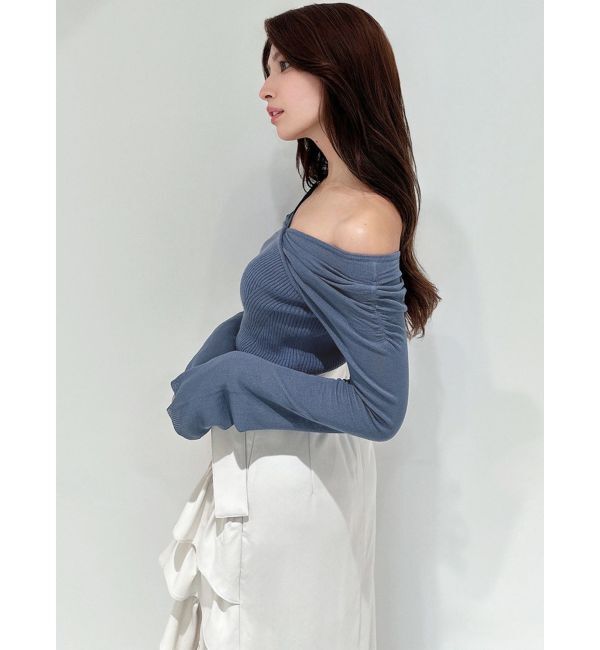 RESEXXY「2WAYオフショルニットトップス」|ニット・セーター|