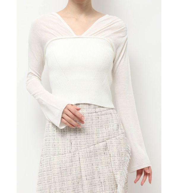 RESEXXY「2WAYオフショルニットトップス」|ニット・セーター|