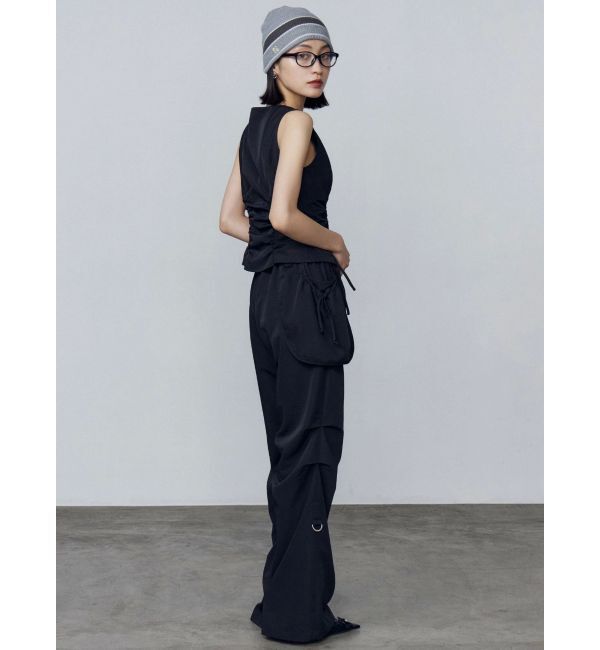 EMODA「リボンギャザートップ」|Tシャツ・カットソー|