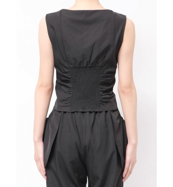 EMODA「リボンギャザートップ」|Tシャツ・カットソー|