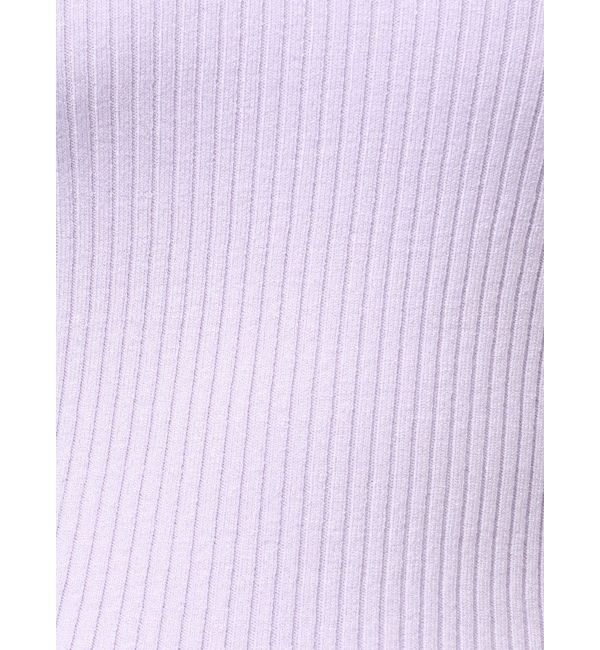 MERCURYDUO「異素材フリルオフショルリブニット」|ニット・セーター|