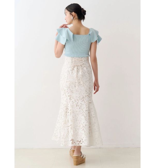 MERCURYDUO「レースマーメイドスカート」|スカート|