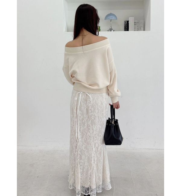 MERCURYDUO「レースマーメイドスカート」|スカート|