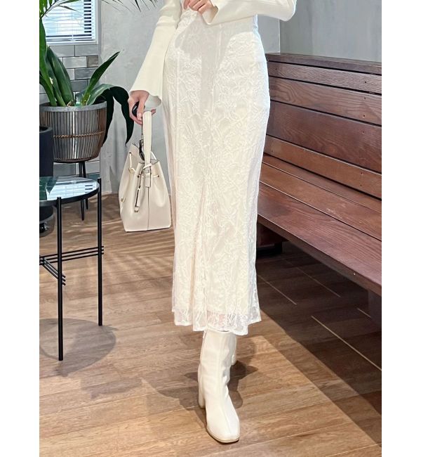 MERCURYDUO「レースマーメイドスカート」|スカート|