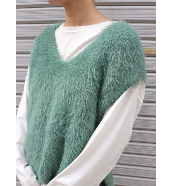 Ungrid「2Wayラメニットベスト」|ニット・セーター|