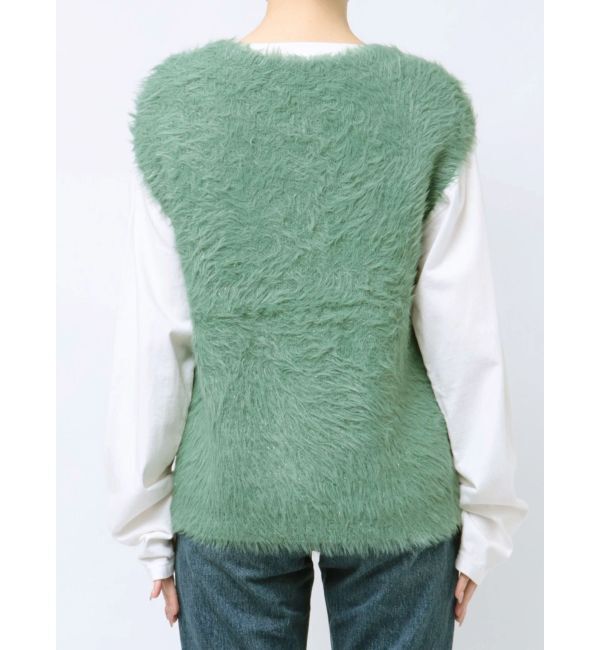 Ungrid「2Wayラメニットベスト」|ニット・セーター|