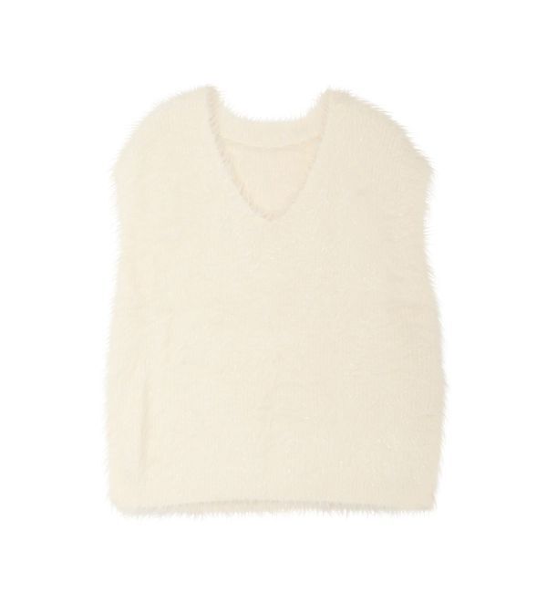 Ungrid「2Wayラメニットベスト」|ニット・セーター|