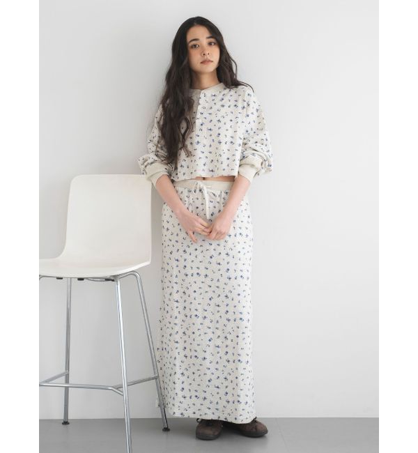 Ungrid「FAITH別注 ヘンリーネックショートロングスリーブTee」|Tシャツ・カットソー|